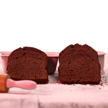 Load image into Gallery viewer, Loaf Cake Slice Chocolate
