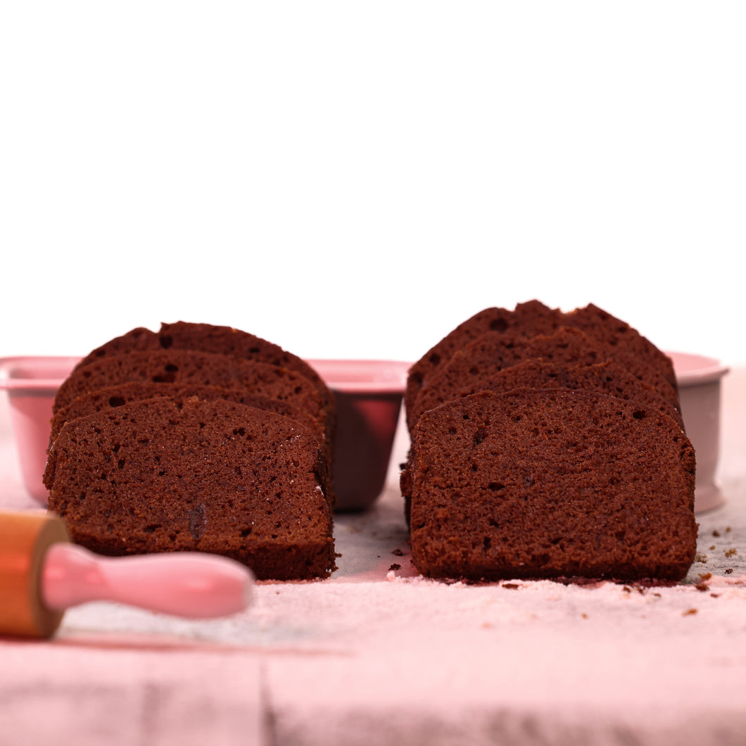 Loaf Cake Slice Chocolate