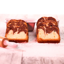 Load image into Gallery viewer, Loaf Cake Slice Marble
